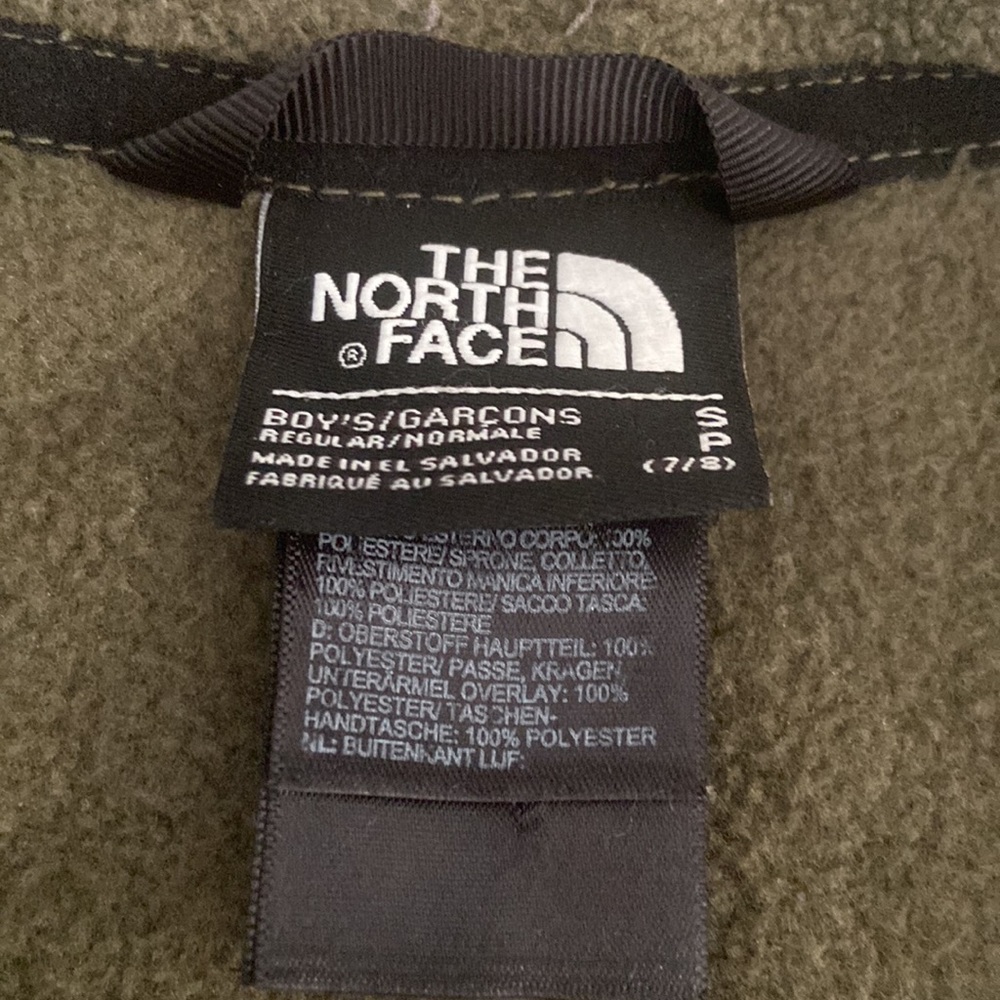 North Face Denali Fleece Jacket Sz Small 7/8 - Picture 5 of 9